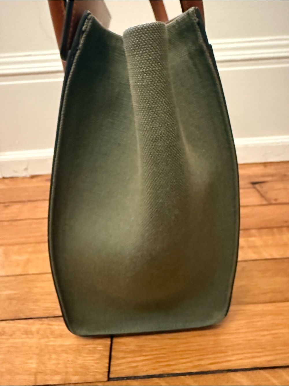 Flash sale before consignment; Celine Canvas and Leather Mini Luggage Tote - Picture 4 of 16